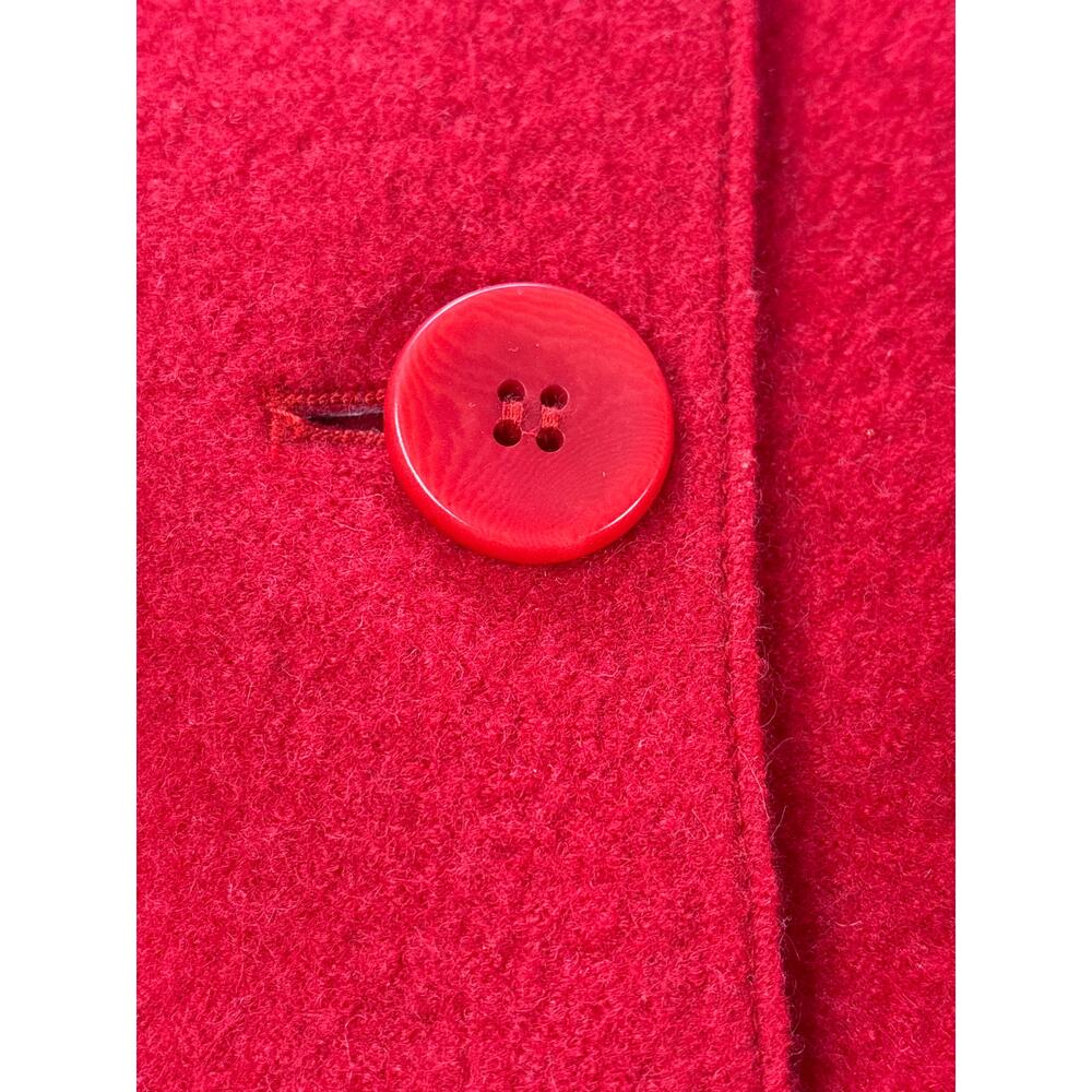 Pendleton Wool Jacket Red Womens Petite Large Bla… - image 3